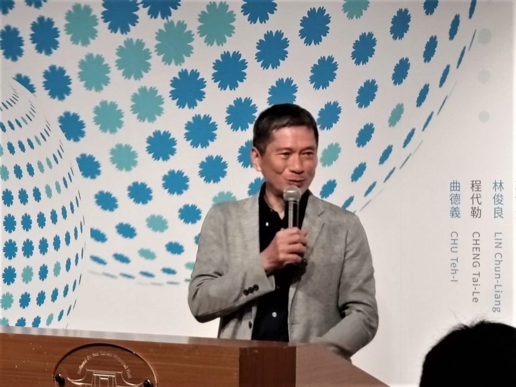 文化部長李永得致詞時特別感謝台灣美術院致力於臺灣美術發展的貢獻