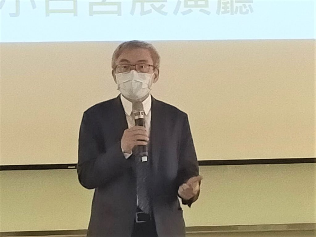 文資局局長陳濟民致詞時表達對口述傳統政策推動的堅定立場。（記者 辛澎祥/攝）