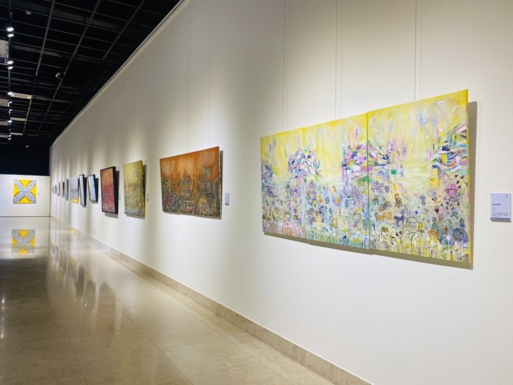新北市受理申請美術展覽檔期5月1日開放申請，圖為新北市藝文中心展覽廳空間