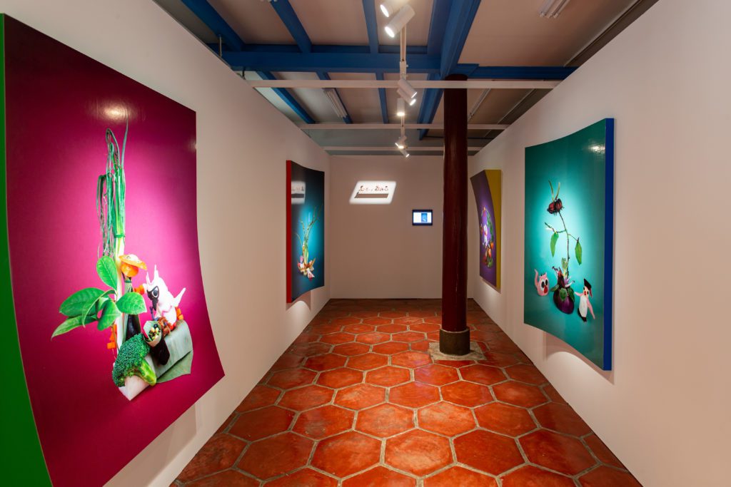 2022「街事美術館」現場展示「從屋簷飛來的智慧─大龍峒饌食探勘創作坊」，臺北市立美術館提供。