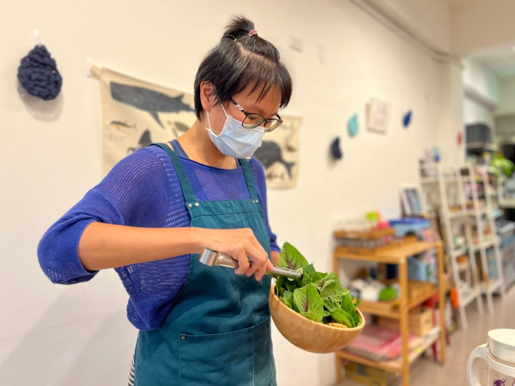 ▲餐廳業者也配合政府宣導惜食政策，在服務上也謹守不浪費食材的作法。（圖/新北農業局 提供）