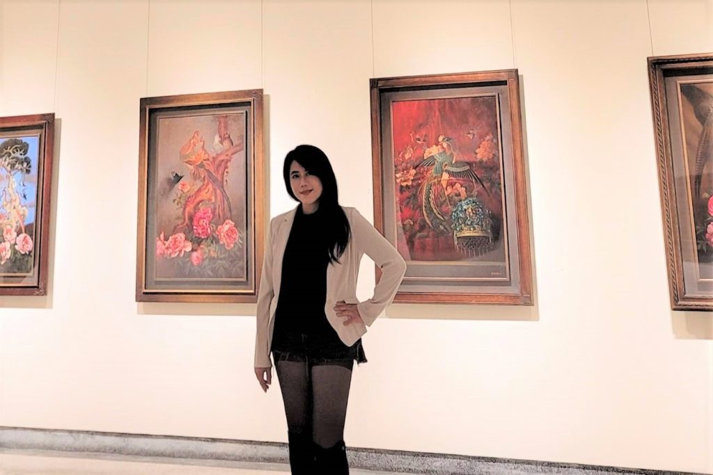 台南美女藝術家陳香伶個展即日起至1月4日於大墩文化中心展出 (1)