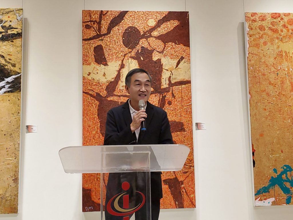 黃國榮副市長感謝藝術家為臺中文化底蘊貢獻能量