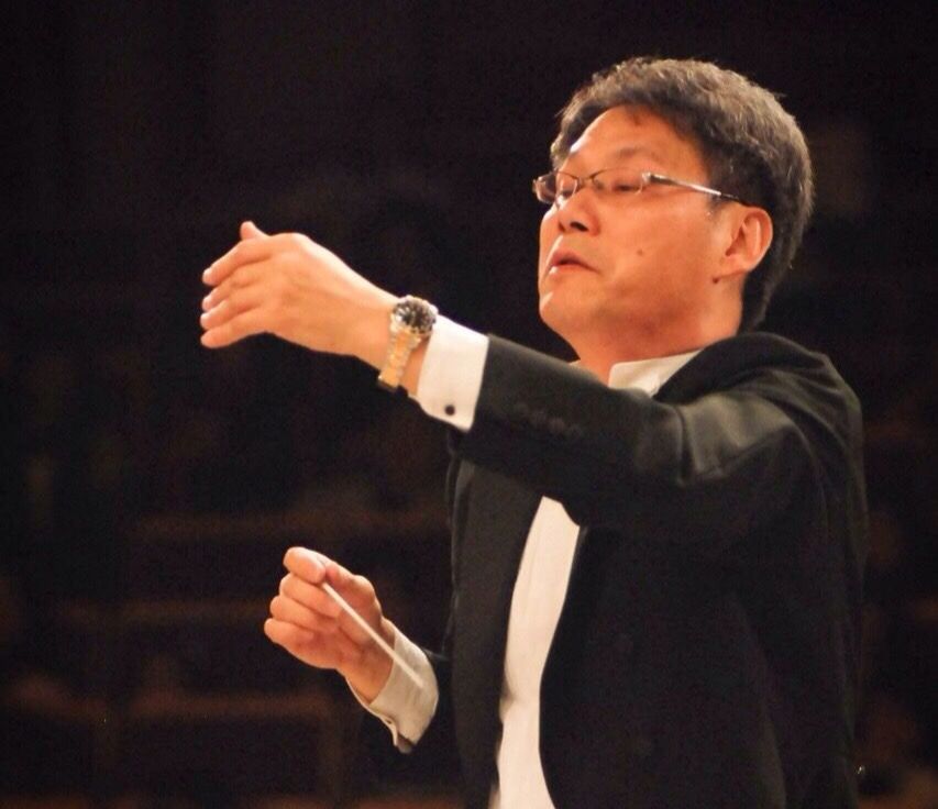 ▲國臺交團長劉玄詠親自擔任音樂演奏會指揮。(圖/國臺交 提供)