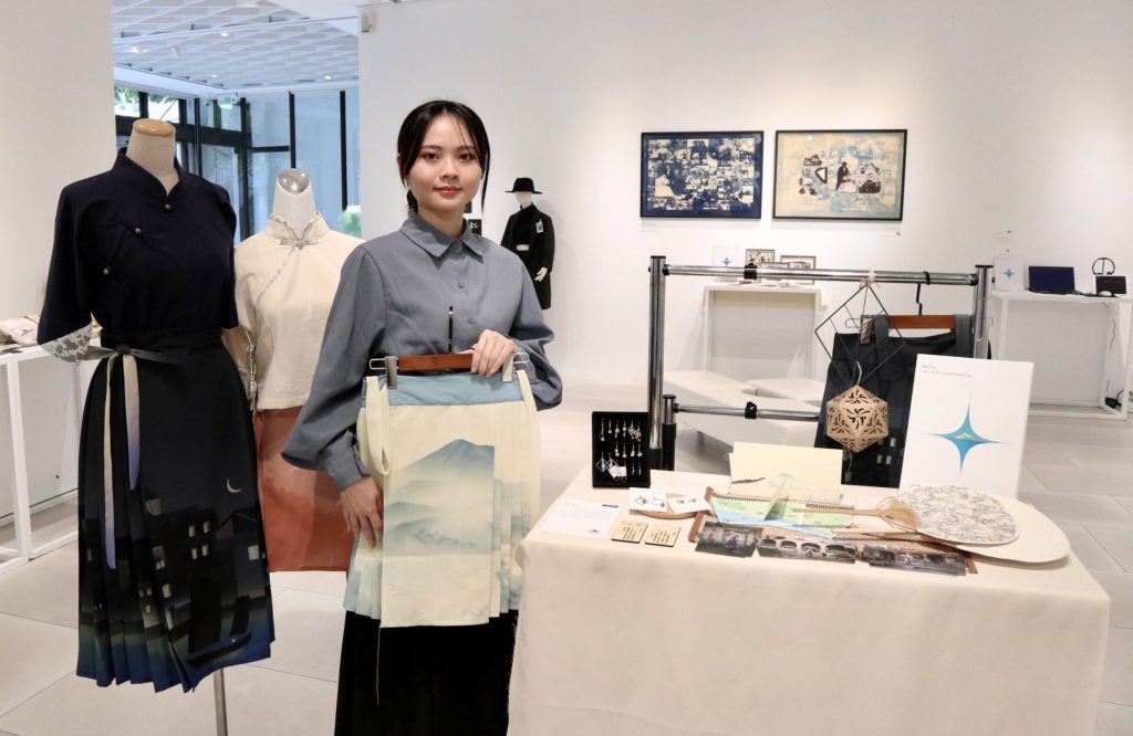 ▲潮系服飾與用品的展出開拓民眾多元視野。（圖/北科大 提供）