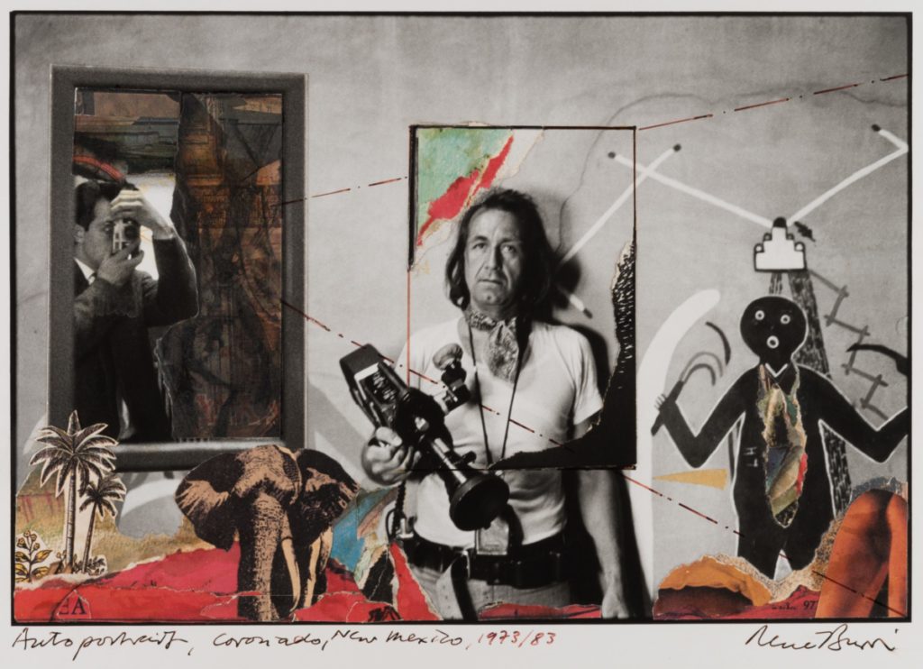 勒內．布里，《自拍像，科羅納多，新墨西哥州，美國》，1973-1983。