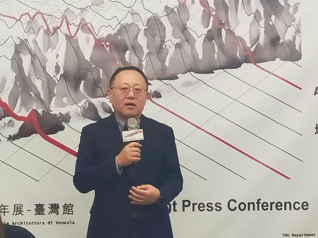 ▲文化部長史哲致詞時說明此活動將在國際社會引起高度關注,對團隊賦予正面期待。(記者 辛澎祥/攝)