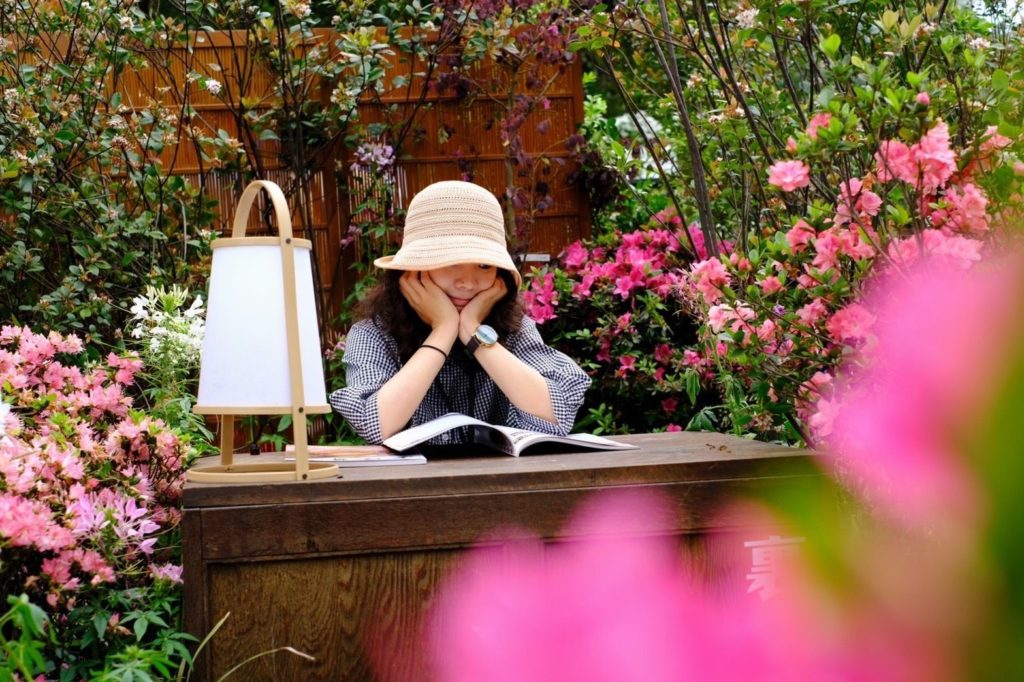 ▲大安森林公園的杜鵑花茂盛怒放，極受愛花人喜愛。（圖/新北農業局 提供）