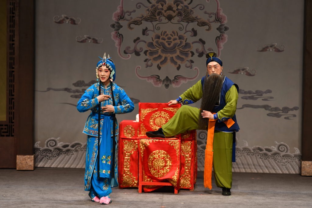 《戲裡戲外》戲中戲〈打漁殺家〉。(圖/台北新劇團提供)