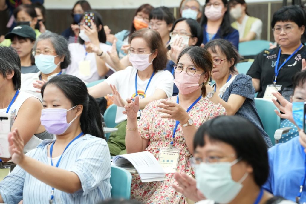 ▲文資局於台北市大同國小所舉辦的教師研習營，場面熱烈。（圖/文化部文資局 提供）