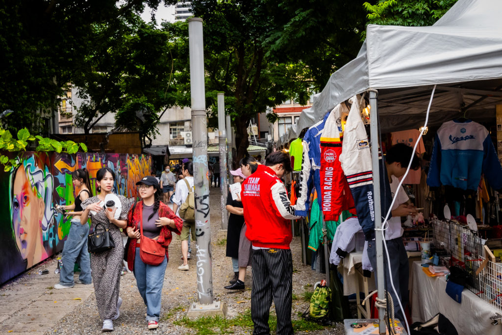 ▲位於西門町的後街文化祭的活動現場。(圖/台北市文化局 提供)