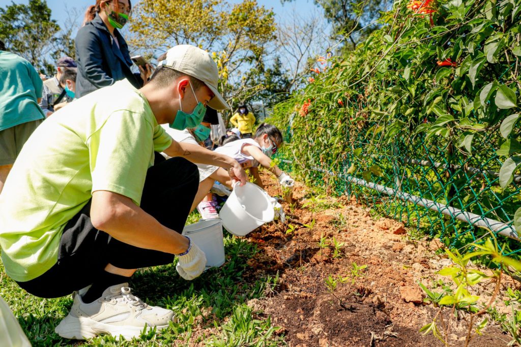 ▲栽種苗木美化市容已是新北全市運動。（圖/新北農業局 提供）