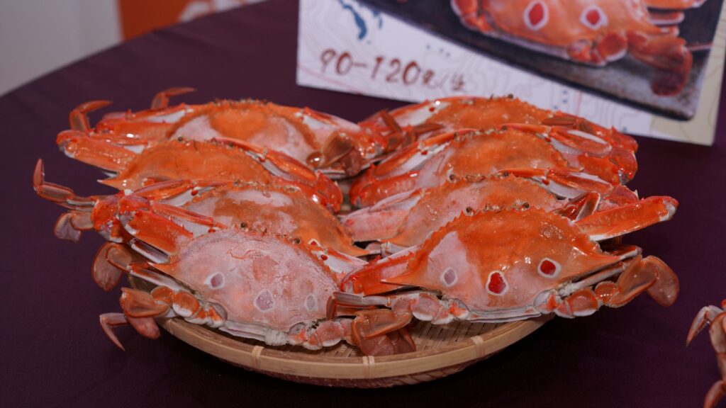 ▲三點蟹是富記魚市的美味料理。（圖/新北漁業處 提供）