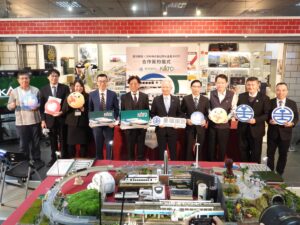 ▲臺鐵與與日本X KATO合作開發鐵路模型。