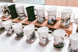 ▲新北陶瓷廠所產製的產品備受業界重視。