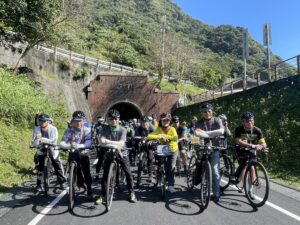 ▲交通部環島接力體驗自行車行程，成功且圓滿。