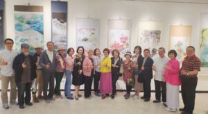 ▲中華娛樂文創產業發展協會會員聯展，備受好評。