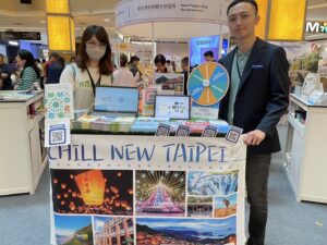 ▲新北觀旅局赴吉隆坡舉辦臺灣旅展，向當地民眾呈現新北之美。