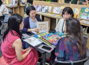 ▲韓國首爾書展讓韓臺出版界熱絡交流。