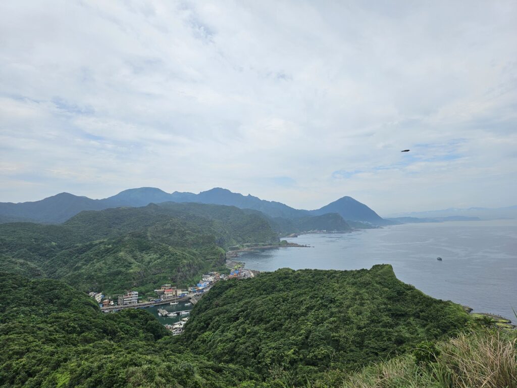 鼻頭步道俯瞰鼻頭漁港。（圖/漁業處提供）