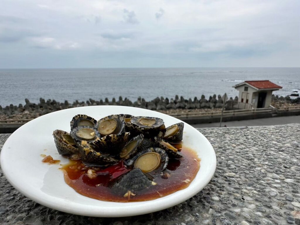 ▲東北角的美味海產海鋼盔。