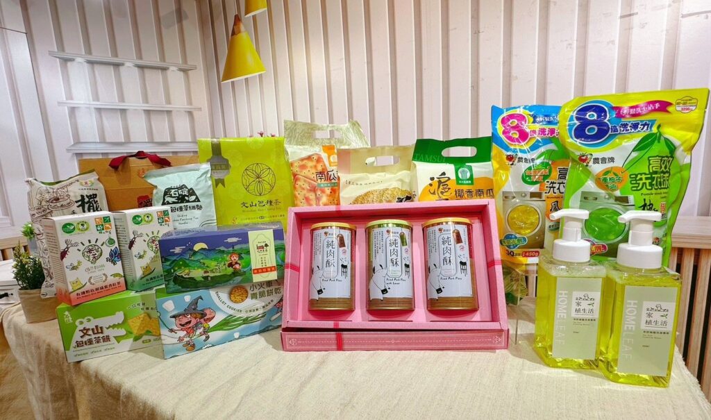 ▲新北市農業局推出的美味農業得來速,商品多元豐富。(圖/新北市農業局 提供)