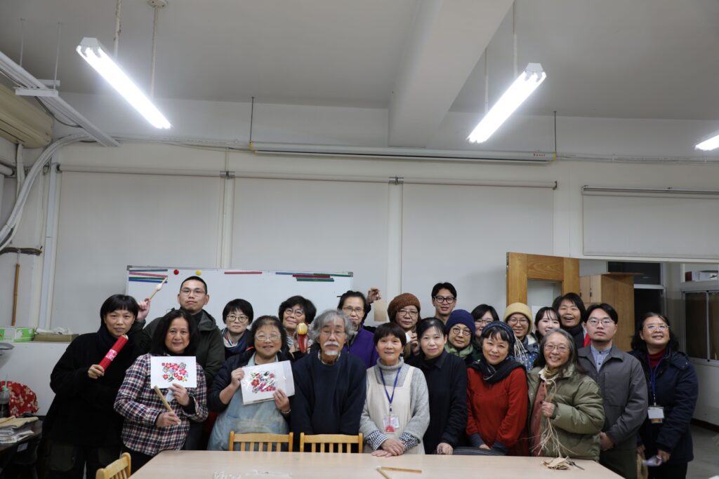 「野芭蕉的形狀」講座及工作坊學員參加共同探討臺日纖維工藝領域。(圖/工藝中心提供)