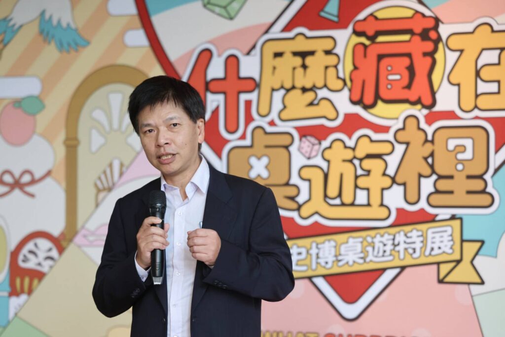 ▲文化部主任秘書林宏義致詞時表達對臺灣歷史遊戲的重視。(圖/文化部 提供)