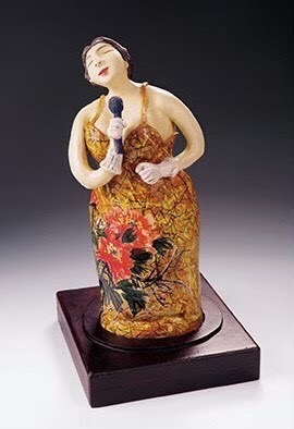 ▲展出作品以多元媒材呈現,格外讓人溫馨備至。(圖/南投文化局 提供)
