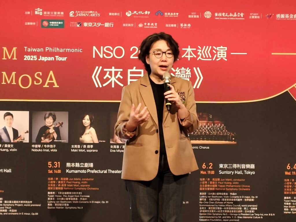 文化部王時思次長致詞。(記者 陳安婷/攝)