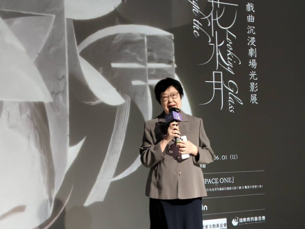 藝術總監王安祈老師的作品,讓國光有了屬於台灣自己新編的劇。(記者陳安婷/攝 )