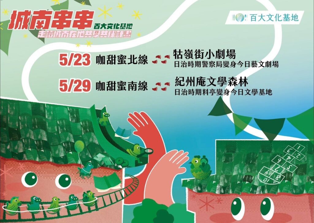 ▲史博館周遭城南串串可見文化再生懷舊的力量。(圖/史博館 提供)