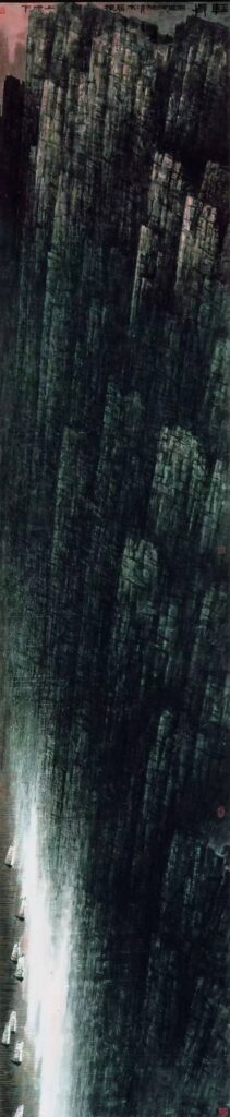 ▲黃孝逵作品「輕舟」於香港藝術雙年展2001獲獎並為香港藝術館收藏。(圖/黃孝逵 提供)