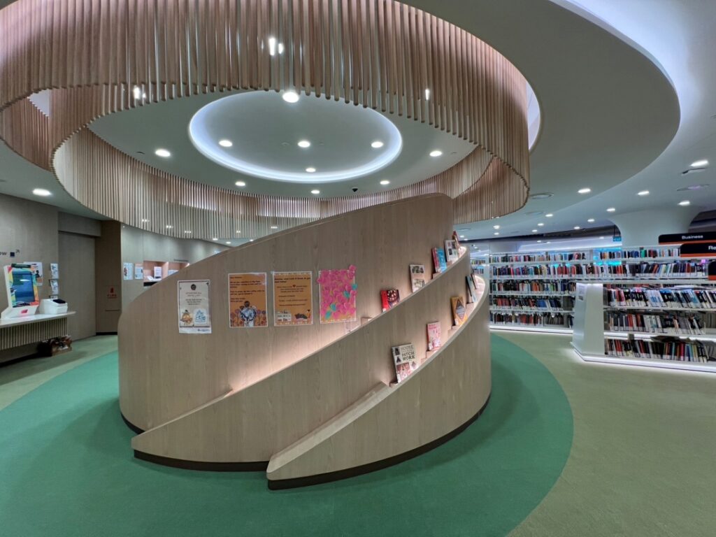 蔡厝港公共圖書館。(圖/文化局提供)