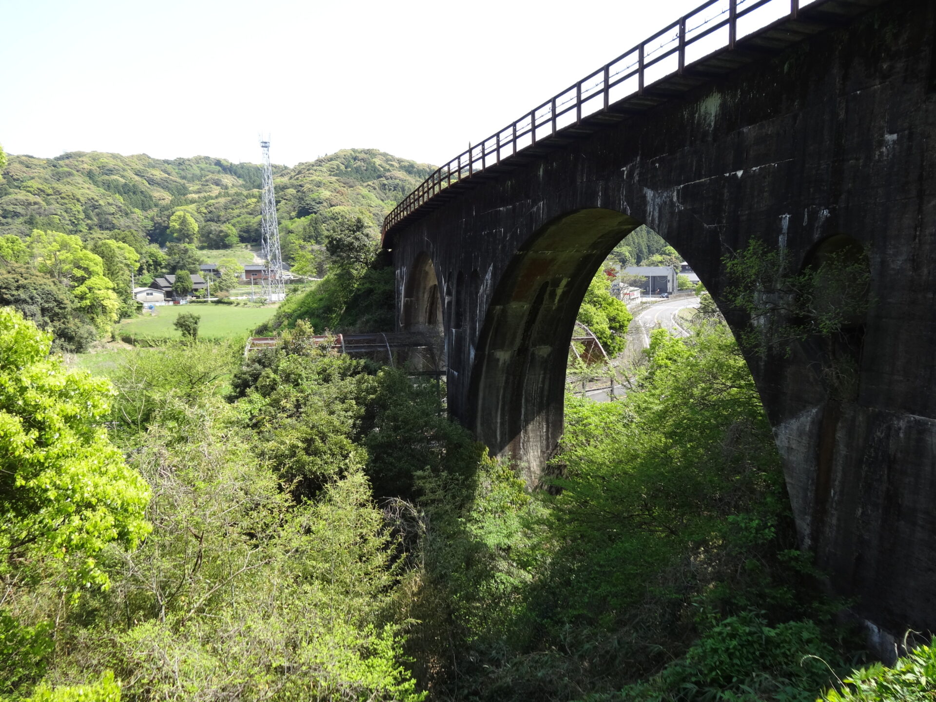 松浦鉄道の高架橋　