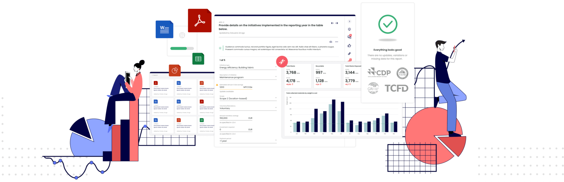 The interface of the Novisto platform, showcasing its functionalities and features.