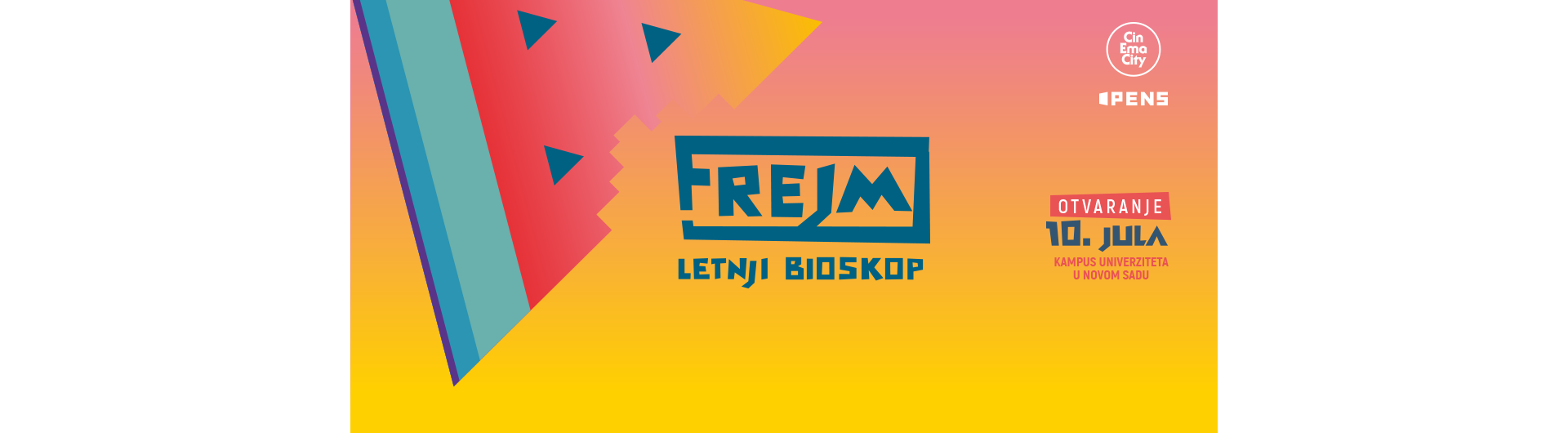 POZIVAMO TE NA FREJM – LETNJI BIOSKOP U KAMPUSU - OPENS