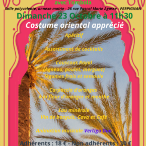 REPAS OCTOBRE 2022