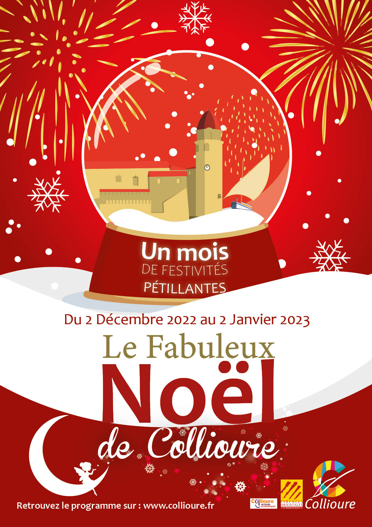 Collioure/ December 2022: the village unveils the program for its fabulous Christmas…