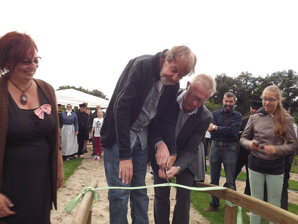 Foto’s: drukte tijdens open dag Zintuigentuin