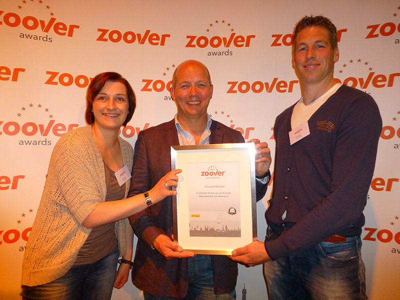 schuppen recreatie Vakantieboerderij Schuppen Recreatie wint Zoover Award