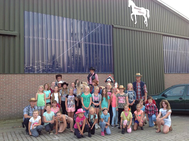 Ponykamp manage Nijhuis Eibergen (1) Startsein eerste ponykamp manege Nijhuis