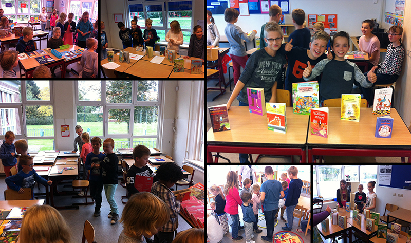 Boekenmarkt op de Heuvelschool Boekenmarkt op de Heuvelschool