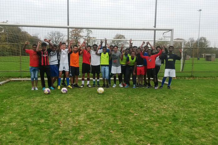 Voetbalclinic ama’s bij v.v. DEO Voetbalclinic ama’s bij v.v. DEO