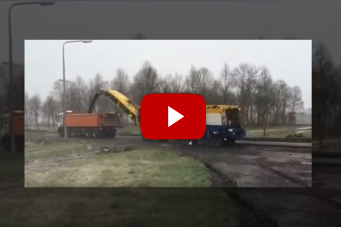 werkzaamheden rotonde N315 Video: werkzaamheden nieuwe rotonde N315 lopen voorspoedig