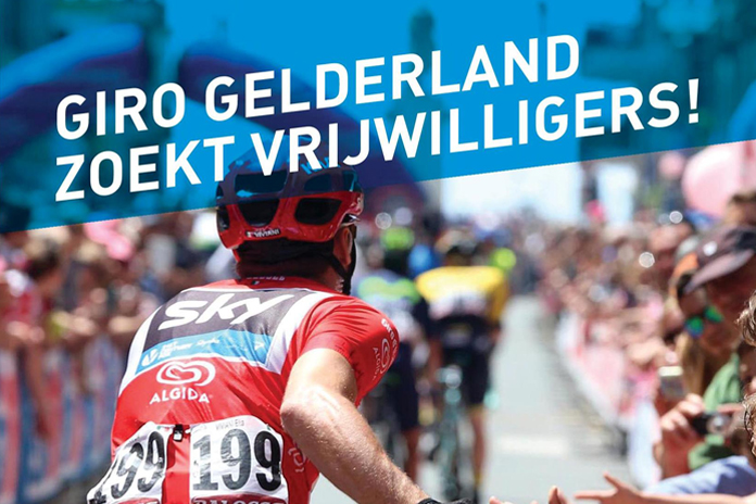 Giro d’Italia zoekt vrijwilligers Vrijwilligers gezocht voor succesvol Giro d’Italia