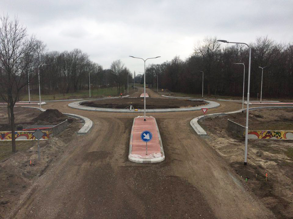 Update werkzaamheden aan nieuwe rotonde N315 Update: werkzaamheden aan nieuwe rotonde N315