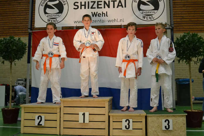 Medailleregen voor judoka’s Nippon Judo Achterhoek