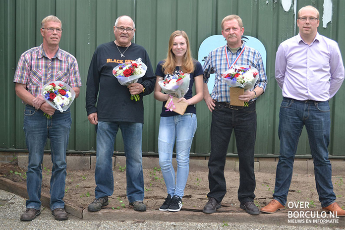 Huldiging kampioenen schietvereniging Diabolo Foto’s: Huldiging kampioenen schietvereniging Diabolo