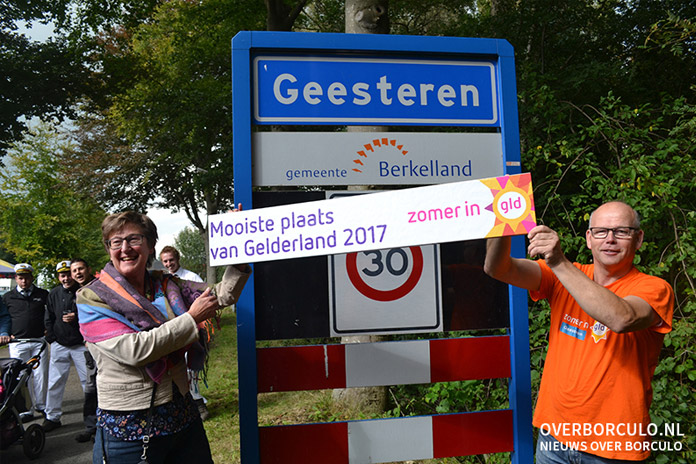 Foto’s: Schuttersfeest Geesteren en onthulling ‘mooiste plaats Gelderland’